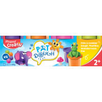 Maped Creativ Spielknete-Set, 4 Fancy-Farben, 456 g
