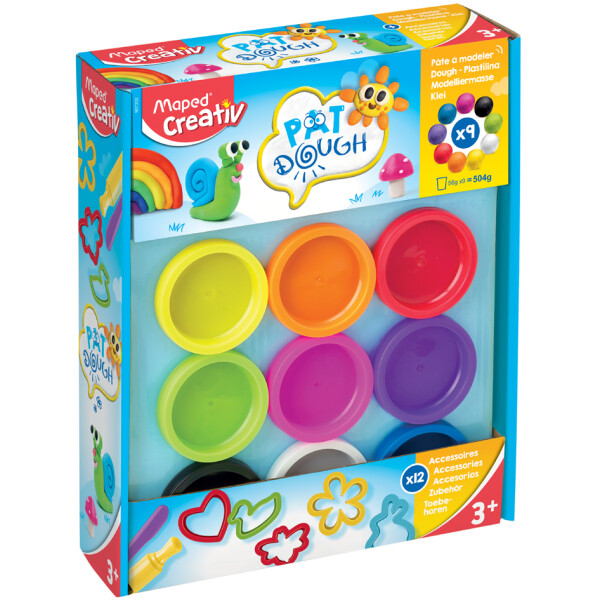 Maped Creativ Spielknete-Set mit Knetzubeh&ouml;r, 21-teilig