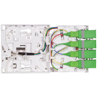LogiLink FTTH-Spleißbox, 4x SC APC, 50 m...