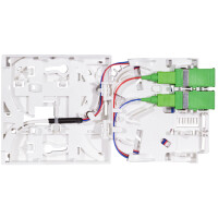 LogiLink FTTH Spleißbox, 2x SC APC, 30 m...
