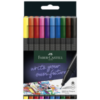FABER-CASTELL Fineliner GRIP FINEPEN, 30er Kartonetui