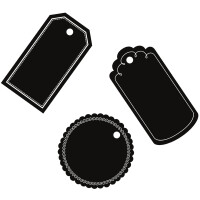 folia Tafelfolien-Anhänger inkl. Specksteinstift,...