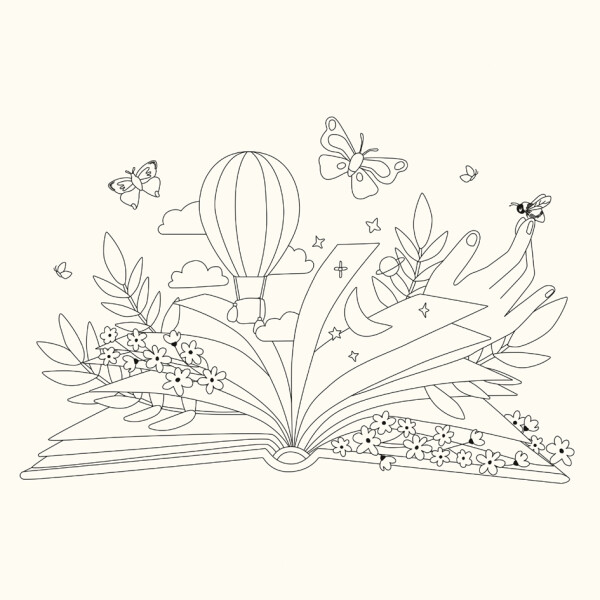 folia Malbuch "Me Time", 230 x 230 mm, 20 Blatt