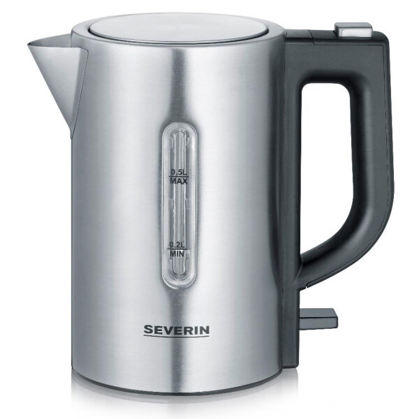 SEVERIN Mini-Wasserkocher WK 3647, 0,5 Liter, Edelstahl