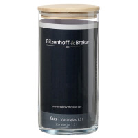 Ritzenhoff & Breker Vorratsglas FAIA, rund, 1,9 Liter