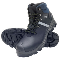uvex 2 construction Schnürstiefel S3, schwarz blau,...