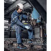 uvex 2 xenova Schnürstiefel S3, schwarz blau, Gr. 49