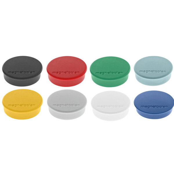 magnetoplan Discofix Rundmagnet "hobby", farbig sortiert
