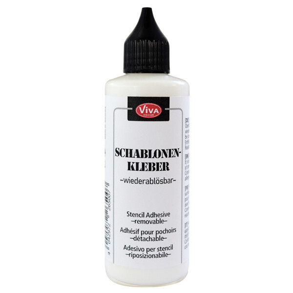 ViVA DECOR Schablonen-Kleber, wiederabl&ouml;sbar, 90 ml