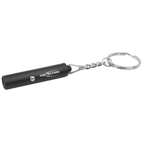 ANSMANN Schl&uuml;sselleuchte Mini Keychain Light, schwarz