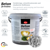 ViVA DECOR Gieß-Beton, feinkörnig, 5,0 kg Eimer