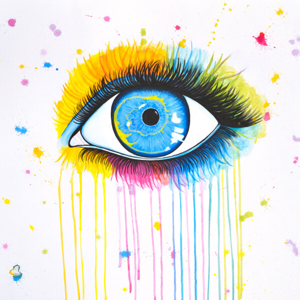 ViVA DECOR Acrylfarbe, 82 ml, blau