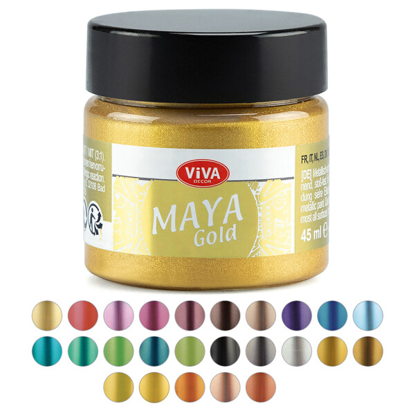 ViVA DECOR Maya Gold, 45 ml, smaragd