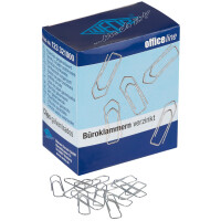 WEDO Büroklammern, glanzverzinkt, 32 mm,...