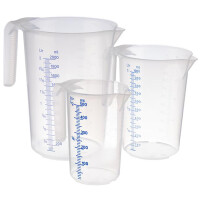 APS Messbecher STACKABLE, 2,0 Liter, transparent