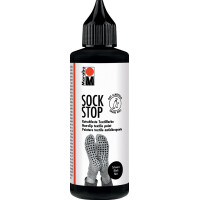 Marabu Textilfarbe Sock Stop, 90 ml, grau