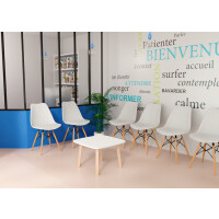 PAPERFLOW Beistelltisch "WOODY", aus massivem Holz, buche