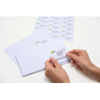 HERMA Universal-Etiketten PREMIUM, 66 x 33,8 mm, weiß