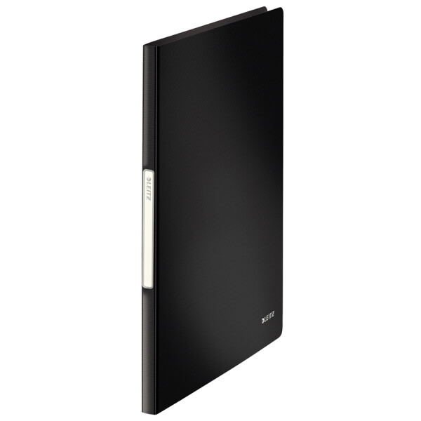 LEITZ Sichtbuch Solid, A4, PP, mit 20 H&uuml;llen, schwarz