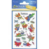 AVERY Zweckform ZDesign Kids Tattoos "Pixel"