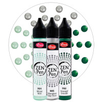 ViVA DECOR Zen-Pen Farbset "Sommerwärme", 3er Set