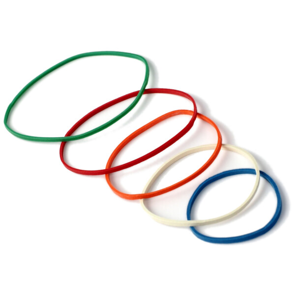 Läufer Gummiringkarte RONDELLA, Farben Größen sortiert