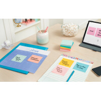 Post-it Haftnotizen Notes, 51 x 38 mm, Beachside Collection