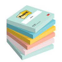 Post-it Haftnotizen Notes, 51 x 38 mm, Beachside Collection