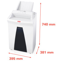 HSM Auto-Feed Aktenvernichter SECURIO AF300, 4,5 x 30 mm