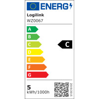 LogiLink LED-Lupenleuchte, mit 2 Linsen, weiß, dimmbar