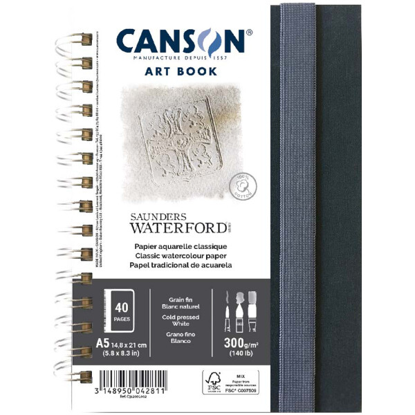 CANSON Skizzenbuch ART BOOK Saunders Waterford, DIN A5