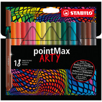 STABILO Fasermaler pointMax ARTY, 24er Kartonetui
