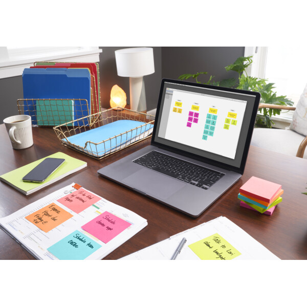 Post-it Haftnotizen notes, 127 x 76 mm, Poptimistic