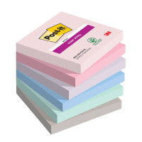 Post-it Haftnotizen Super Sticky Notes, 127 x 76 mm, Soulful