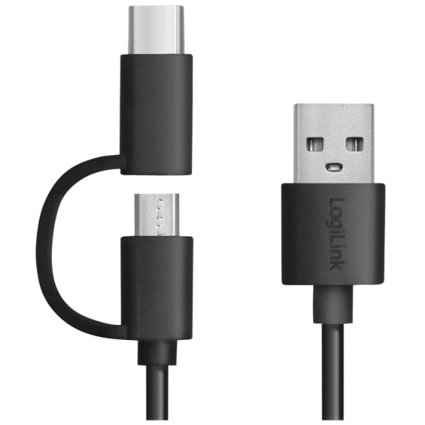 LogiLink Powerbank, 10.000 mAh, 2x USB, schwarz