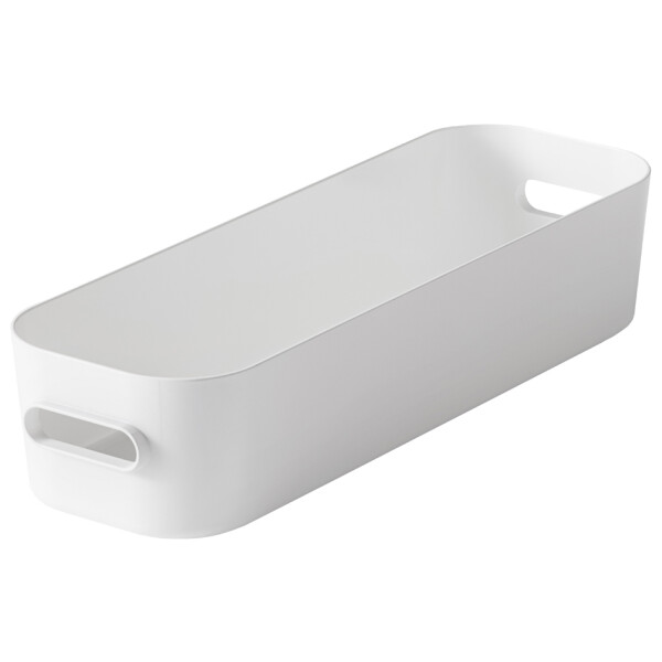 smartstore Aufbewahrungsbox COMPACT SLIM, 1,32 Liter, weiß