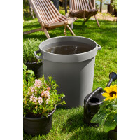 orthex Gartencontainer Behälter, 65 Liter, hellgrau