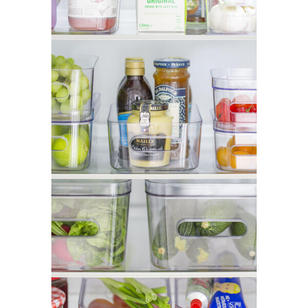smartstore Aufbewahrungsbox COMPACT CLEAR SLIM, 1,32 Liter