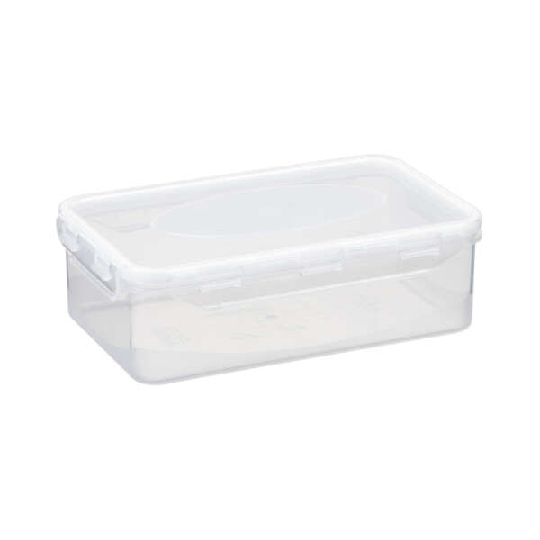 plast team Frischhaltedose Airtight, 0,9 Liter, weiß