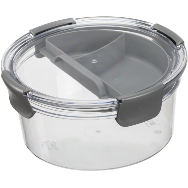plast team Lunchbox Lyon To-Go, PP Tritan, 1,4 L, rund, grau