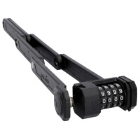 FISCHER Falt-Fahrradschloss PROTEC FN85, Länge: 850 mm