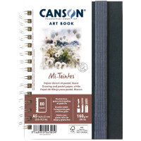 CANSON Skizzenbuch ART BOOK Mi-Teintes, DIN A5, weiß