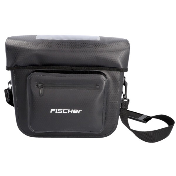 FISCHER Fahrrad-Lenkertasche Tour, schwarz