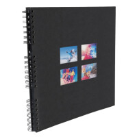 EXACOMPTA Foto-Spiralalbum Milano, 320 x 320 mm, rot