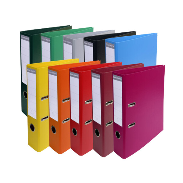 EXACOMPTA PVC-Ordner Premium, DIN A4, 70 mm, schwarz