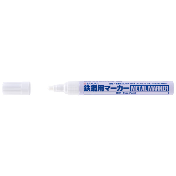 SAKURA Metallmarker, fein, 2 mm, weiß