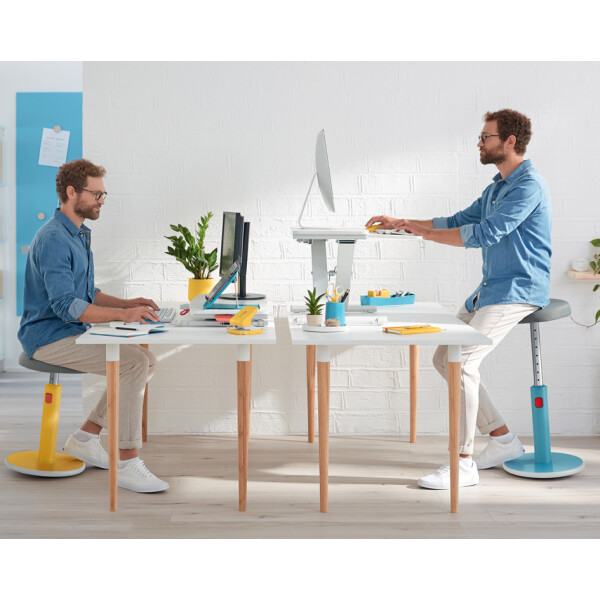 LEITZ Sitz-Steh-Hocker Ergo Cosy Active, grau