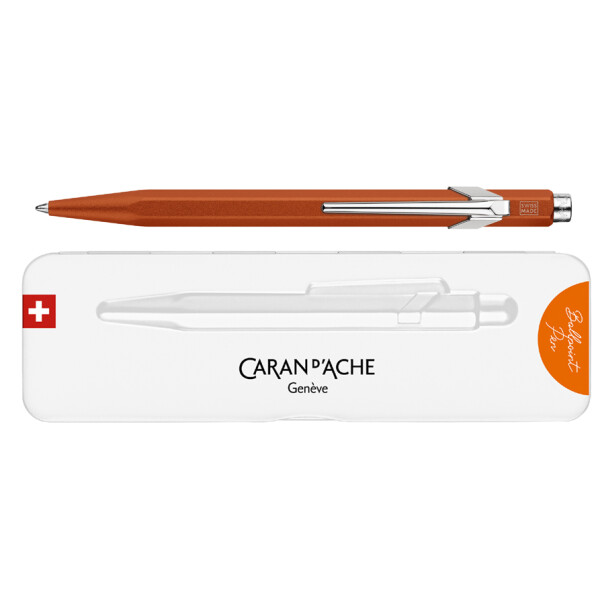 CARAN DACHE Druckkugelschreiber 849 Colormat-X, gelb