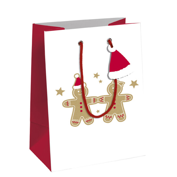 Clairefontaine Weihnachts-Geschenktüte "Lebkuchen", klein