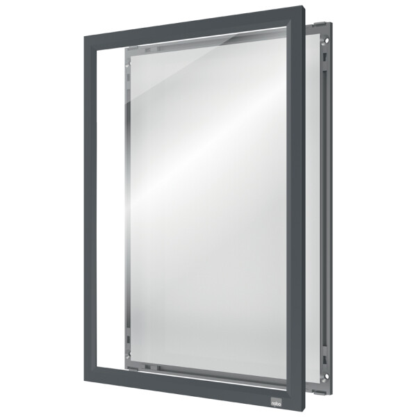 nobo Plakatrahmen Impression Pro, DIN A4, graphit